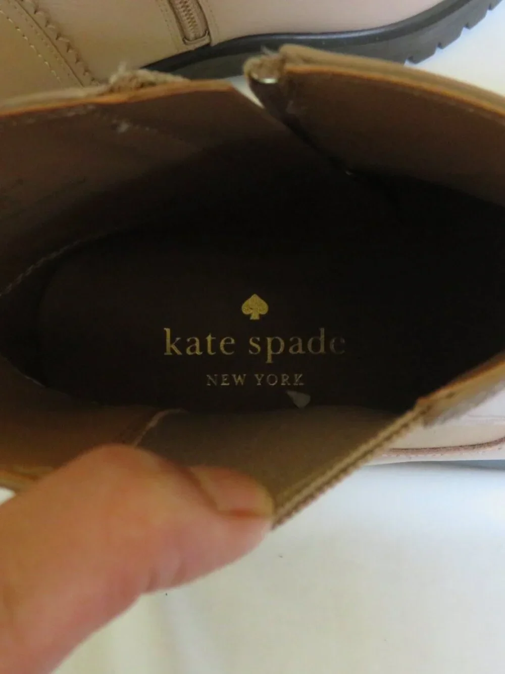 Kate spade Women's Leather bootie Boots 7.0 NWT